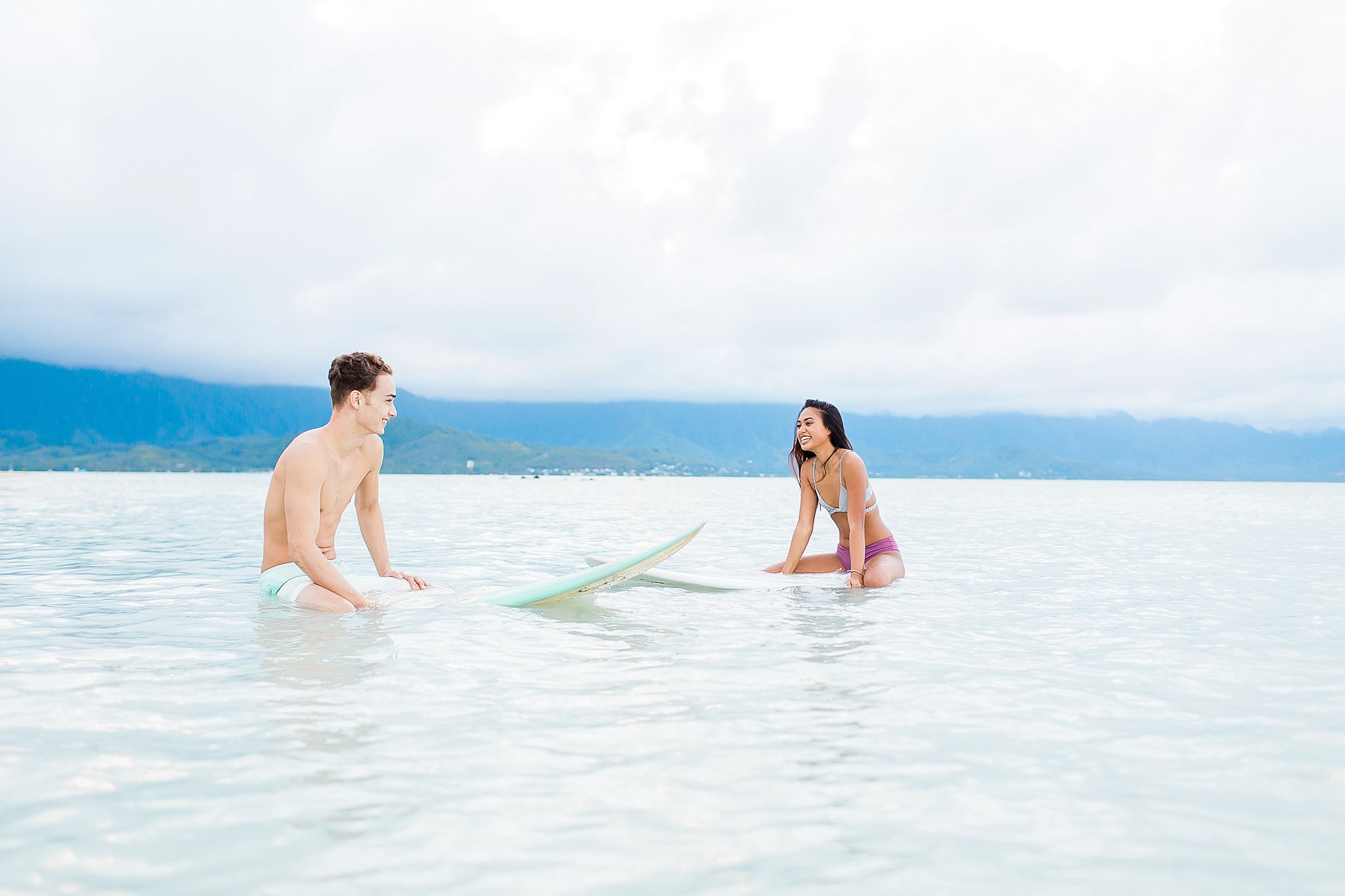 Oahu Surfer Couple Photography