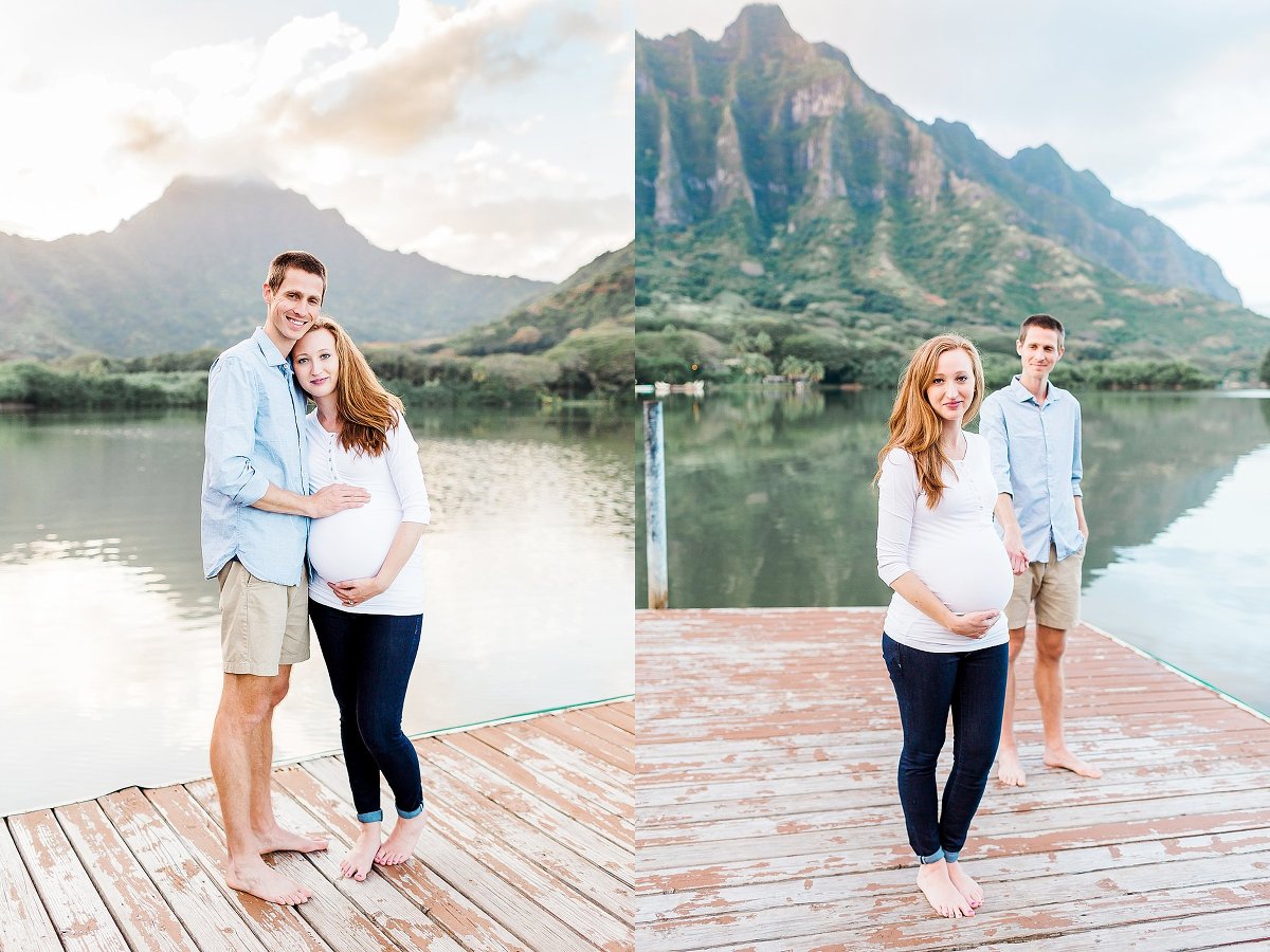 Oahu maternity photographer O'Leary